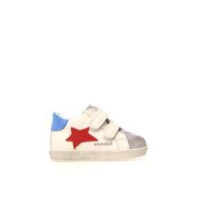 NEW FALCOTTO boys alnoite high top first walker sneaker in grey milk